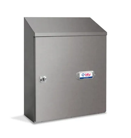 RECOGECARTAS ACERO INOXIDABLE