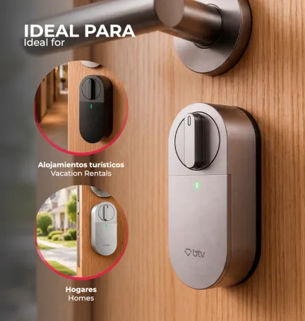 CERRADURA INTELIGENTE ARGOS TTLOCK NEGRO