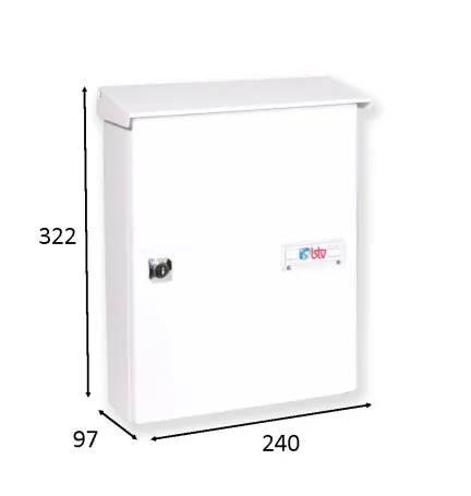 BUZON COLONIA BLANCO