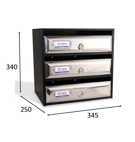 BUZON SEVILLA PUERTA ACERO INOXIDABLE G3 BUZON SEVILLA PUERTA ACERO INOXIDABLE G3