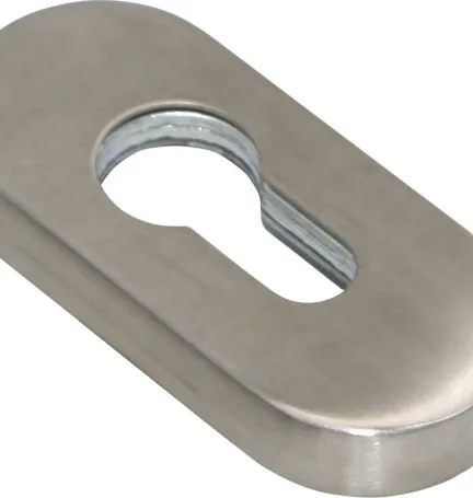 ESCUDO INOX 10 MM ESPESOR OVALADO