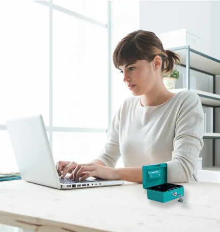 CAJA DE CAUDALES XS VERDE