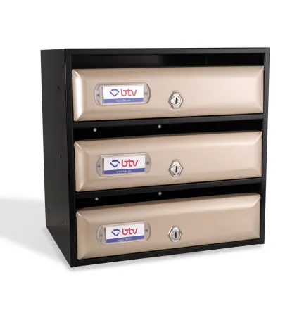 BUZÓN SEVILLA TRIBLE (3 BUZONES) BEIGE