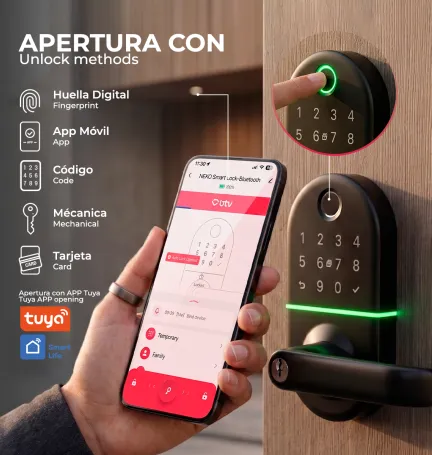 CERRADURA INTELIGENTE NEKO BLANCO