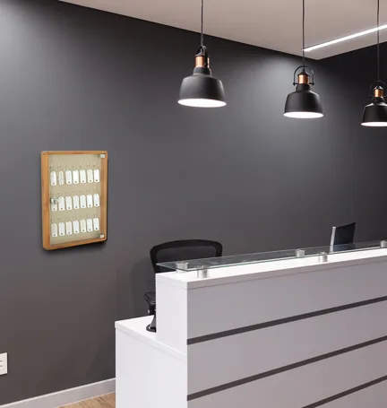 PORTALLAVES DISEÑO V1 ALUM MAD CLA 21 LLAV 260X350