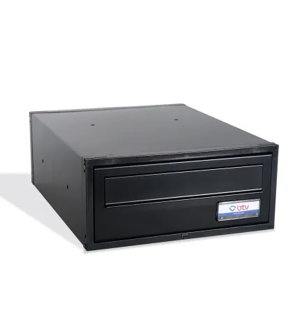 BUZON VIENA DOBLE ACCESO 280X350 NEGRO