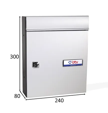 BUZON EXPO VERTICAL ALUMINIO