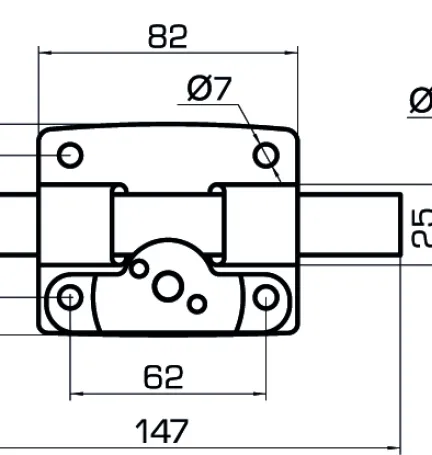 CERROJO STAR CR (BLISTER)