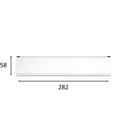 BOCACARTAS DE ALUMINIO BLANCO