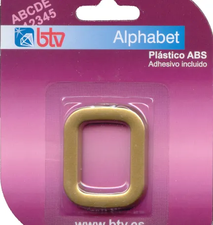 BLISTER NÚMERO ABS ORO