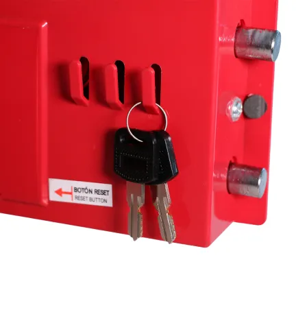 CAJA FUERTE MINIBANK ROJA