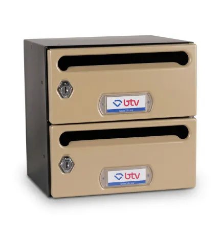 BUZON MERCURIO DOBLE (2 BUZONES) BEIGE