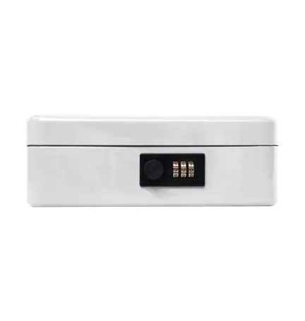 CAJA DE CAUDALES COMBINACION PEQUEÑA BLANCA