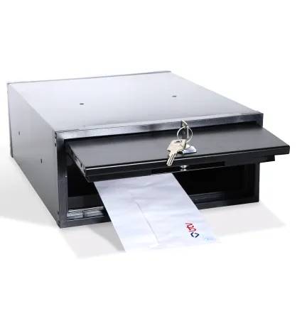 BUZON VIENA DOBLE ACCESO 280X350 NEGRO