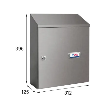 RECOGECARTAS ACERO INOXIDABLE