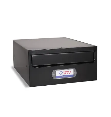 BUZON MONCAYO DOBLE ACCESO NEGRO FONDO 350