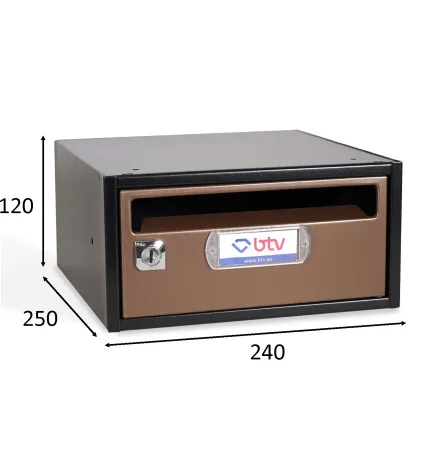 BUZÓN MONCAYO INDIVIDUAL (1 BUZÓN) BRONCE