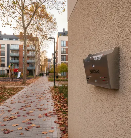 CESTA DE PUBLICIDAD HORIZONTAL ACERO INOXIDABLE