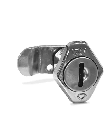 CONJUNTO 6 CERRADURAS DIAMANTE A ROSCA CROMADA