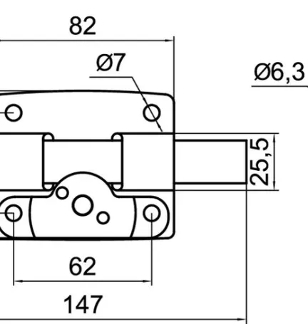 CERROJO STAR CR (BLISTER)