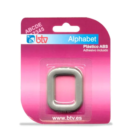 BLISTER NÚMERO ABS PLATA