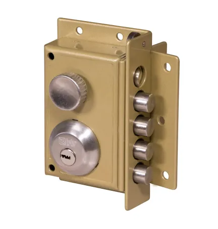 CERROJO ONIX DERECHA BOX DORADO/BEIGE