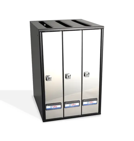 BUZON PRISMA SUPERIOR INOX SATINADO G3