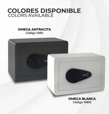 CAJA FUERTE OMEGA BLANCA