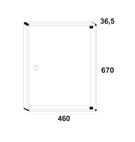 PORTALLAVES DE ALUMINIO PARA 56 LLAVES