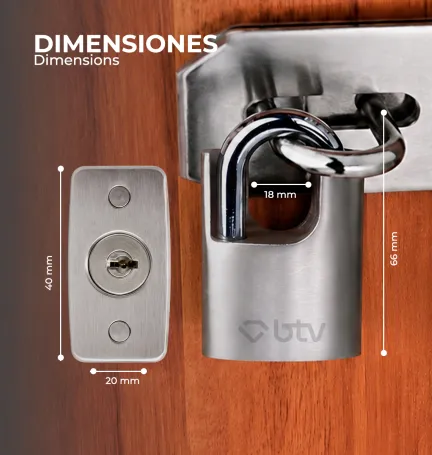 CANDADO ODIN PRO 40