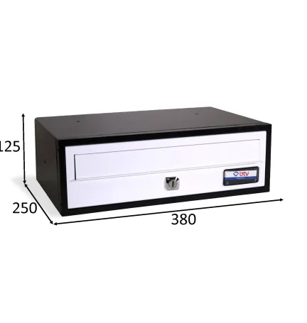 BUZON VIENA 380x250 PLATEADO