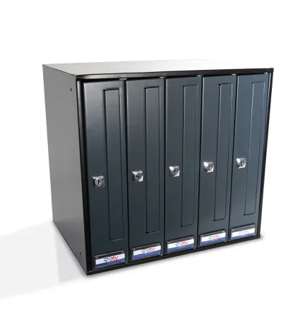 BUZON PRISMA FRONTAL ANTRACITA G5 C/SOLAP