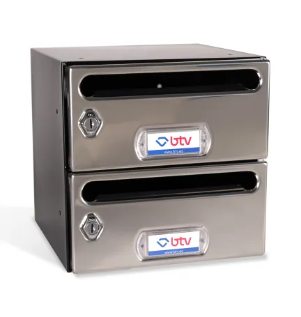 BUZON MERCURIO HORIZONTAL  INOXIDABLE G2