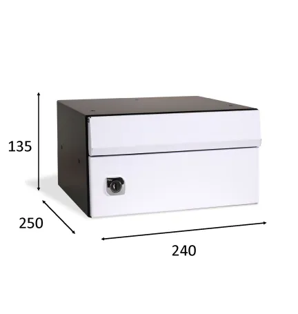 BUZON DUOMO HORIZONTAL 240X250 Blanco