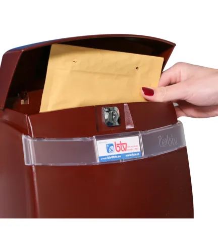 BUZON CORAL ABS MARRON