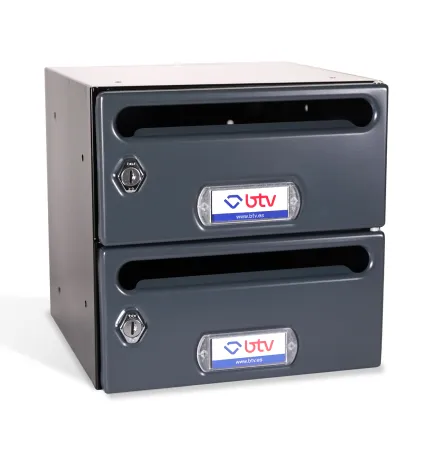 BUZON MERCURIO DOBLE (2 BUZONES) ANTRACITA