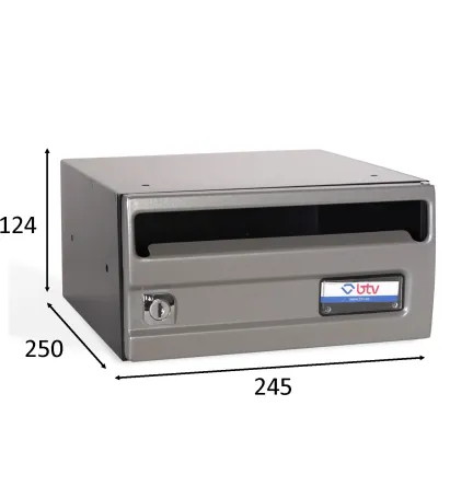 BUZÓN SILVER INDIVIDUAL (1 BUZÓN) GRIS