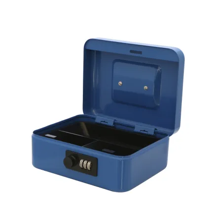CAJA CAUDALES COMBINACION LOCK 20 X 16 X 9 AZUL
