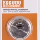 ESCUDO CIRCULAR ZAMAK SATIN NIQUEL