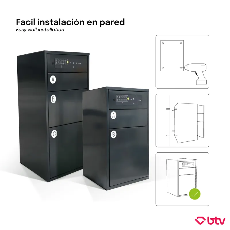 DROPIT HOME 700 BUZÓN DE PAQUETERÍA