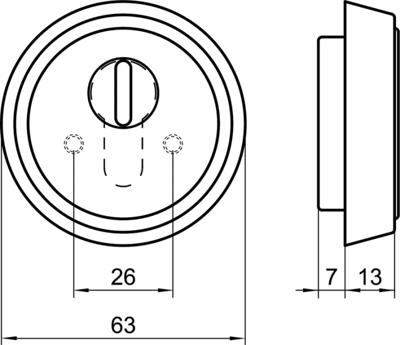 ESCUDO CIRCULAR ZAMAK DORADO