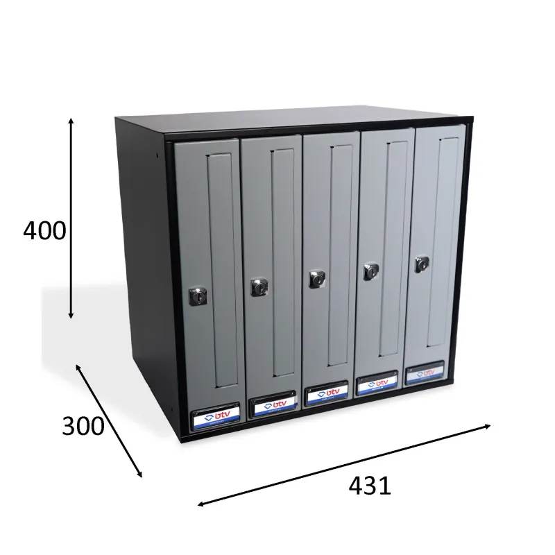 BUZON PRISMA FRONTAL PLATA G5