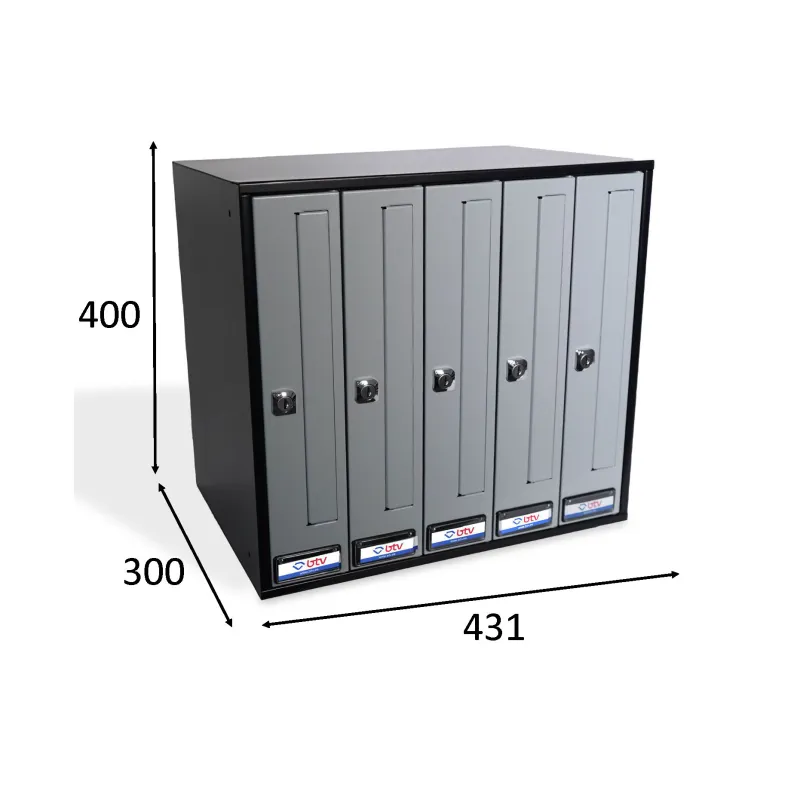 BUZON PRISMA FRONTAL PLATA G5