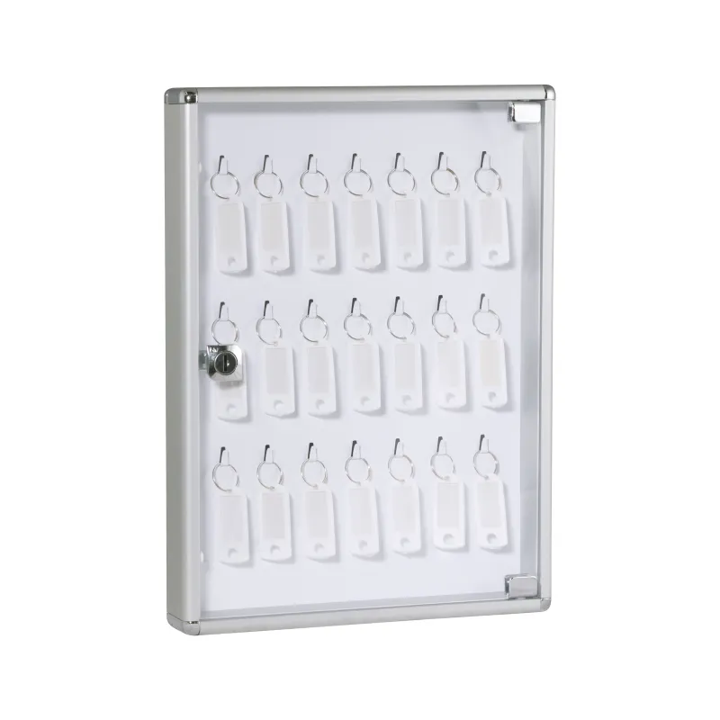 PORTALLAVES DE ALUMINIO PARA 21 LLAVES