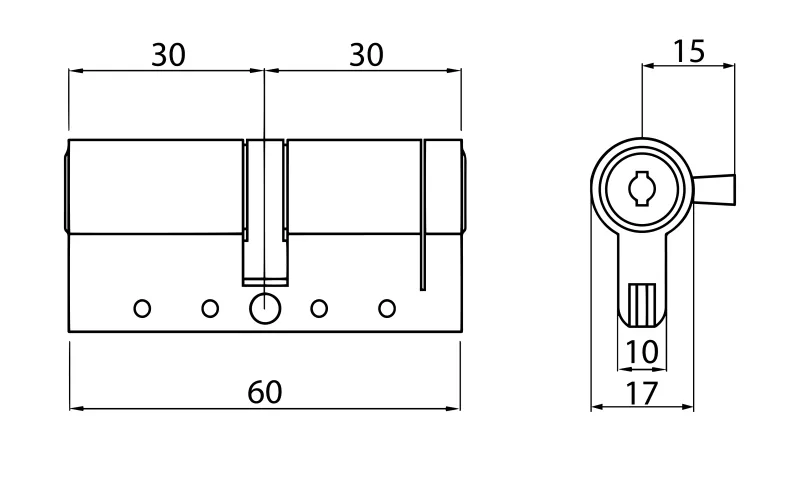 CILINDRO DRAGON 30/30 LT