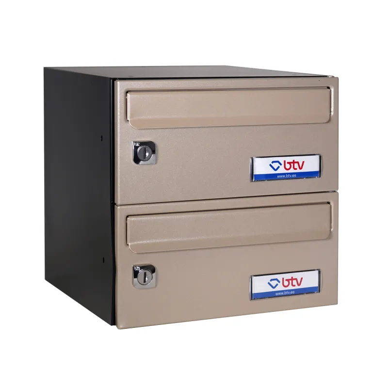 BUZON BARAJAS DOBLE (2 BUZONES) 245x250 ARENA PERLADA
