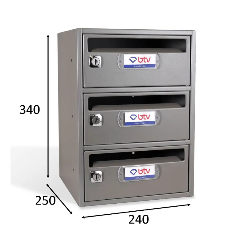 BUZON MONCAYO TITANIO 240x250 G3