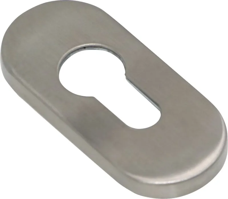 ESCUDO INOX 6 MM ESPESOR OVALADO