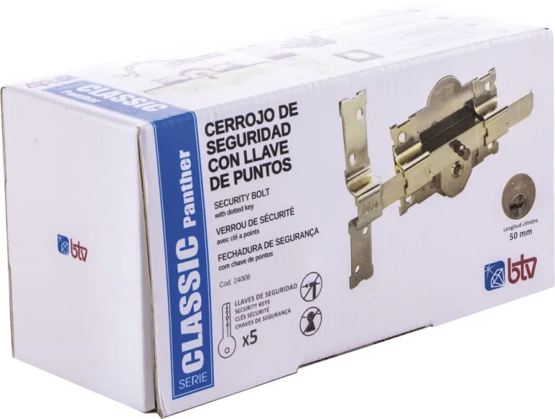 CERROJO CLASSIC 50 CR LLAVE Nº2