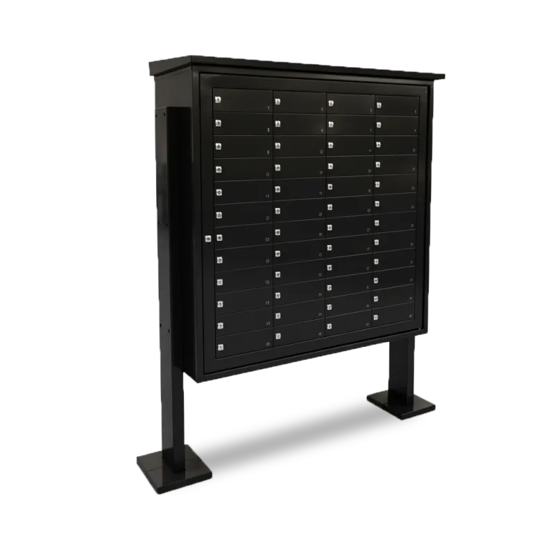 BUZON BCP Negro 48 CASILLEROS PUERTAS CIEGAS